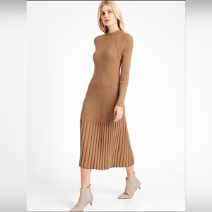 Banana Republic Mock-Neck Sweater Dress